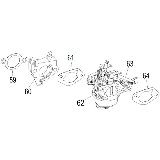 Карбюратор Champion PC1645RH